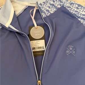 Fairway & Greene Royal Blue Polo with White Accents